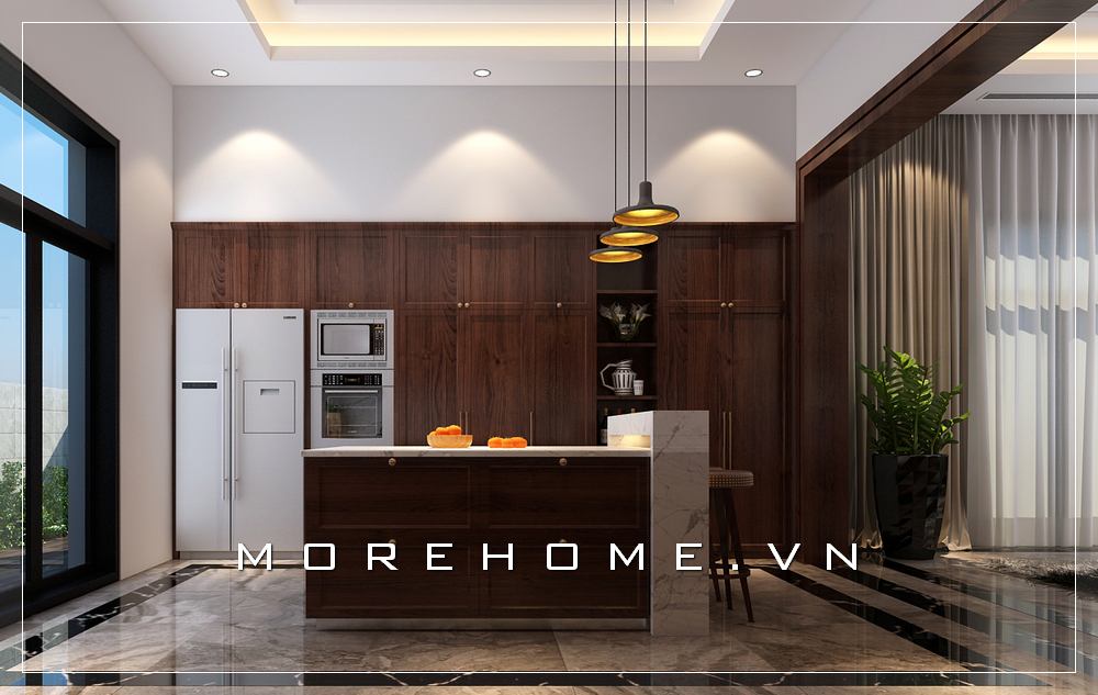 Thiết kế nội thất phòng bếp đẹp, sang trọng và tiện nghi